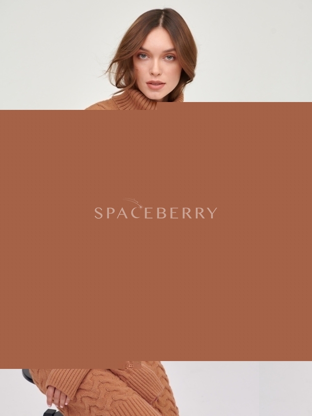 Женское теплое вечернее вязаное платье